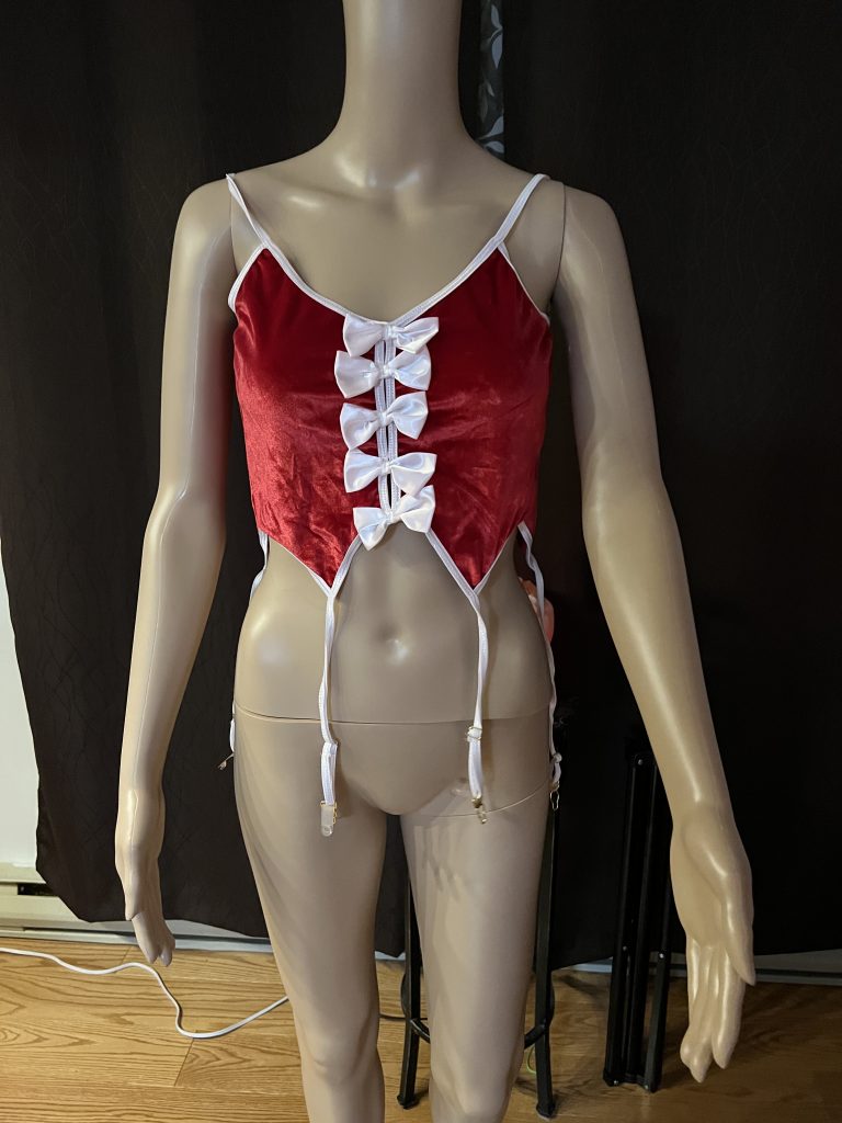 Red and white Christmas Lingerie