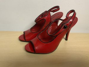 Red Leather Heels