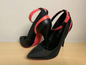 Black Heels, Pink Soles