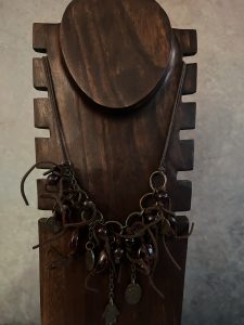 Leather and Fringe Wild Necklace