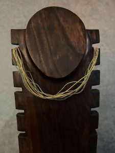 Green/Yellow String Necklace