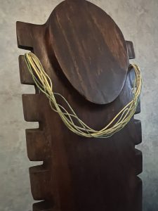 Green/Yellow String Necklace