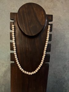 Small Ivory Bead Necklace