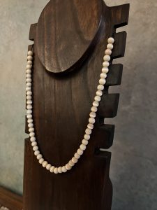 Small Ivory Bead Necklace