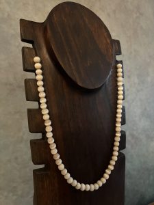Small Ivory Bead Necklace