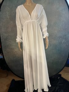 White Maternity Dress