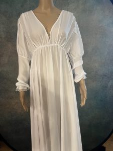 White Maternity Dress