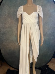 White Maternity Dress