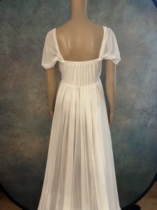 White Maternity Dress