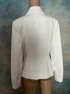 White Short Formal Jacket