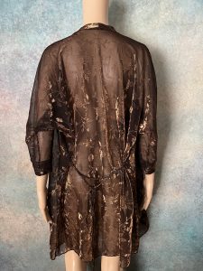 Copper Patterned Bath Robe