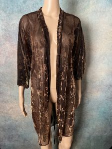Copper Patterned Bath Robe