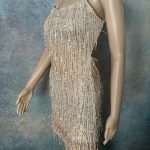 Gold/ Ivory mini dress