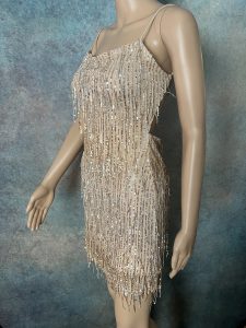 Gold/ Ivory mini dress