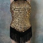 Gold Sequin Body Suit
