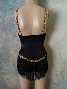 Gold Sequin Body Suit