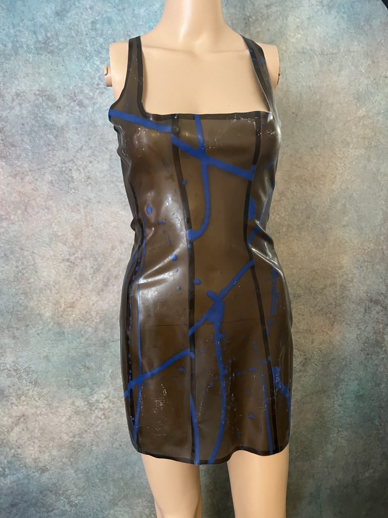 Latex Cocktail Dress