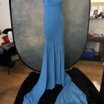 Blue Maternity Dress