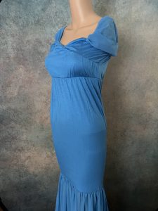 Blue Maternity Dress