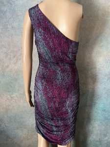 Purple/Blue One Shoulder Dress