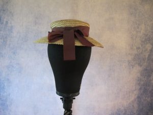 Straw Hat with Bow