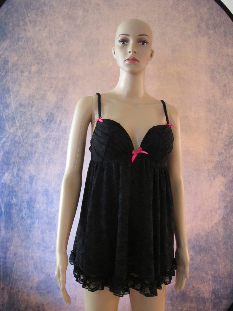 Black babydoll