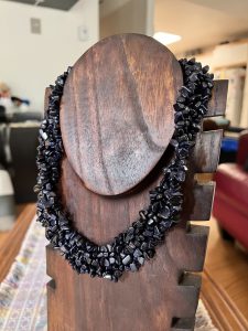 Black Mineral Choker/Necklace Black Mineral Choker/Necklace